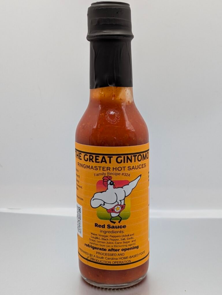 Great Gintomo Sauce: The Original - Recipe #324 Red Hot Sauce