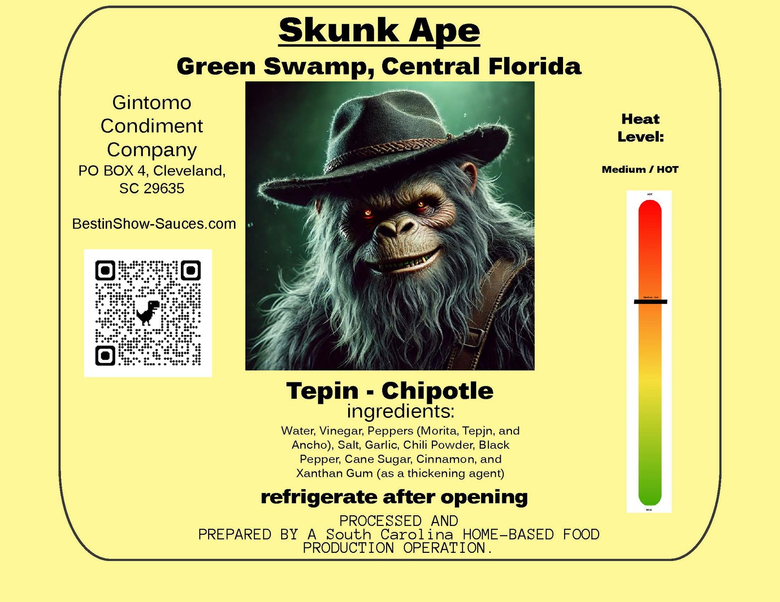 Cryptid Sauce: Skunk Ape - Image 2
